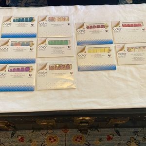 SPECIAL!!! Color Street nail polish pedicure and manicure sets(10pkg)